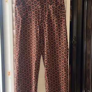 Anthropologie The Collette Pants in 33 Tall (these are not full length)